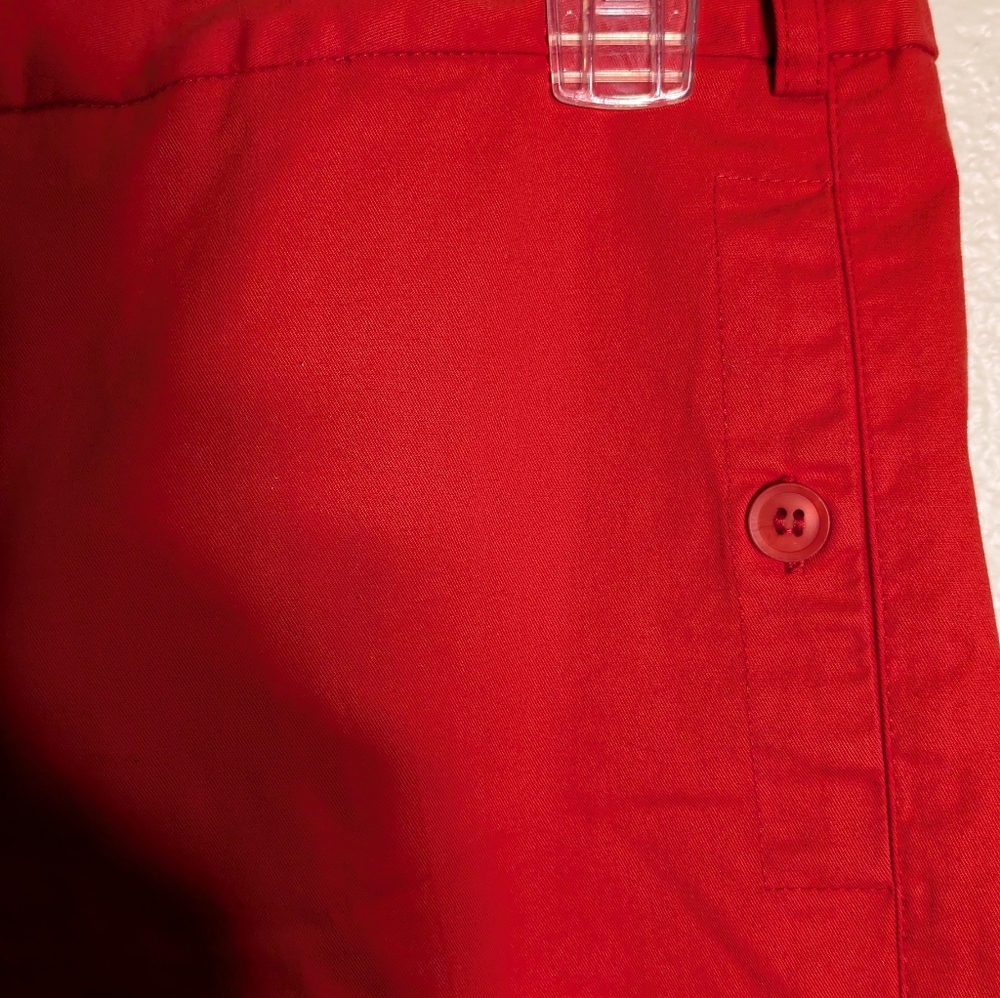 Elliot Lauren Vibrant Red Shorts Size 8 - Picture 4 of 7